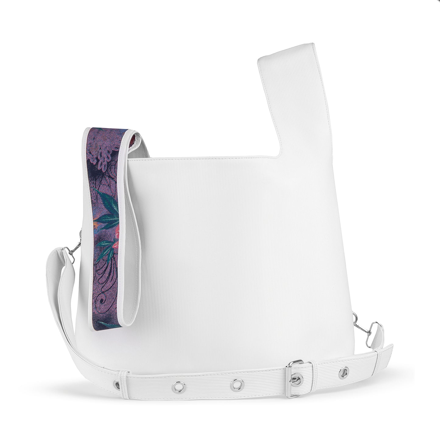 In the mood for — Work (knot laptop bag) White