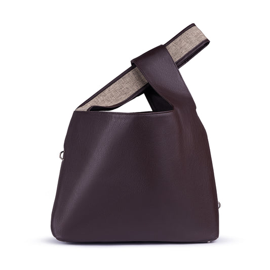 In the mood for — Work (knot laptop bag) Brown