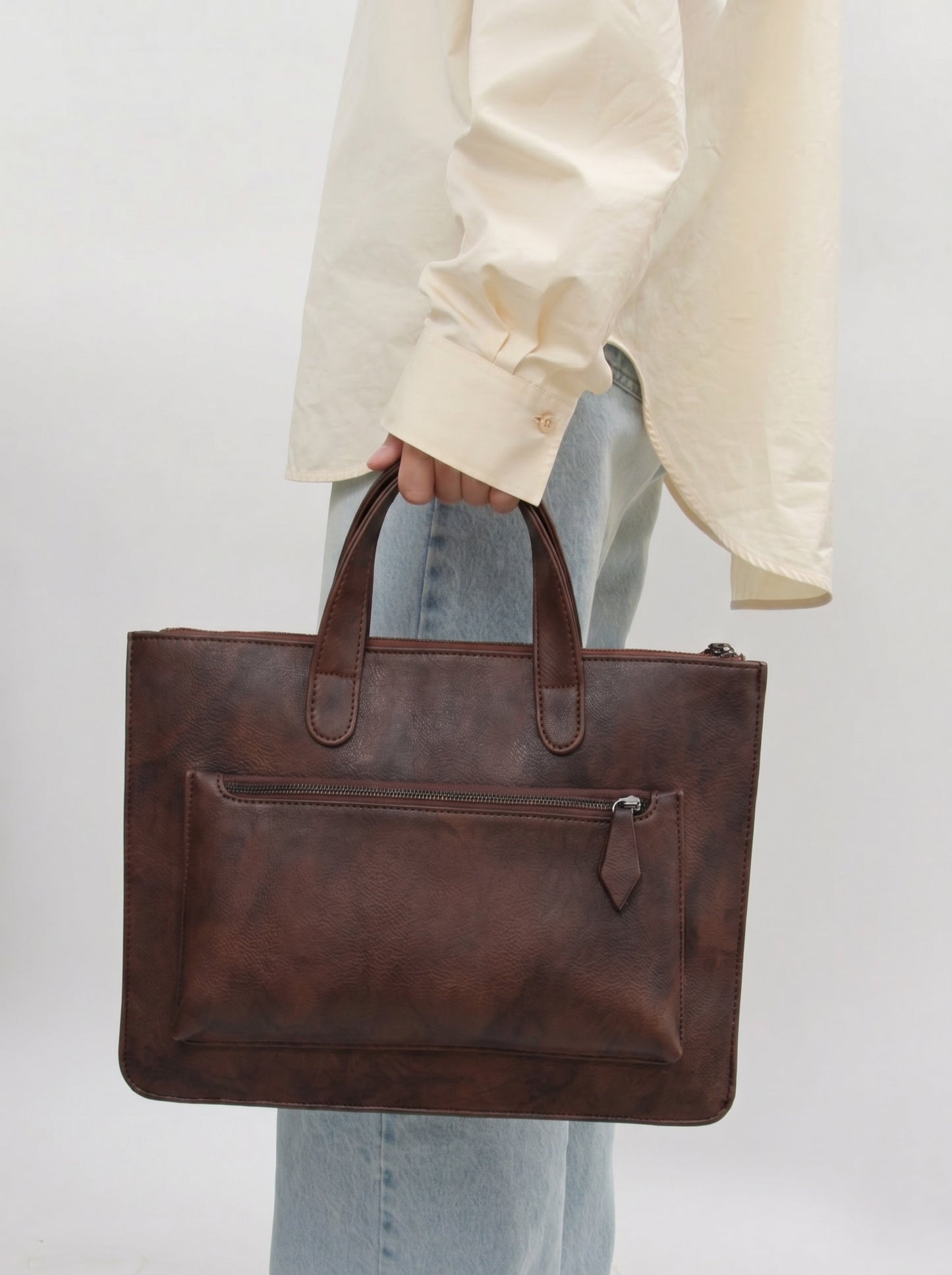 The "Brief" Laptop Bag Black
