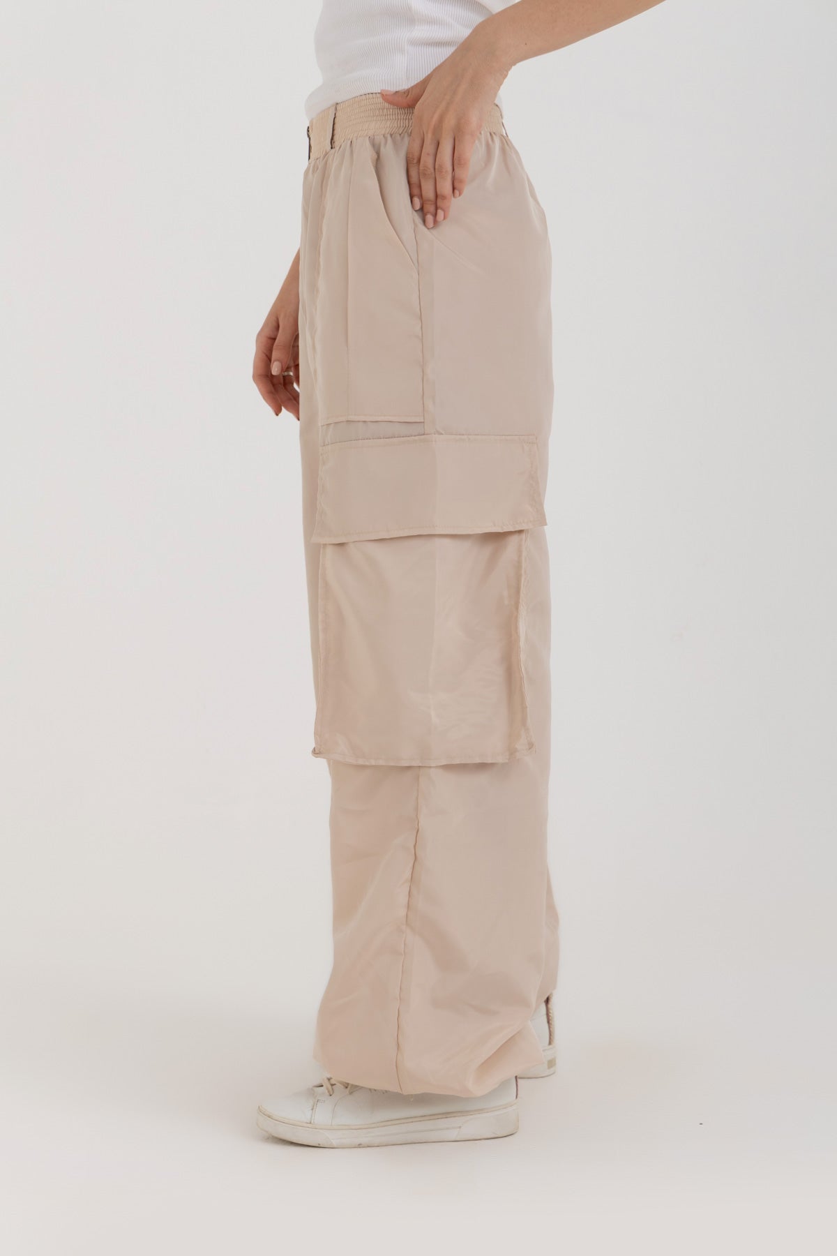 Cargo Pants – Sand Beige