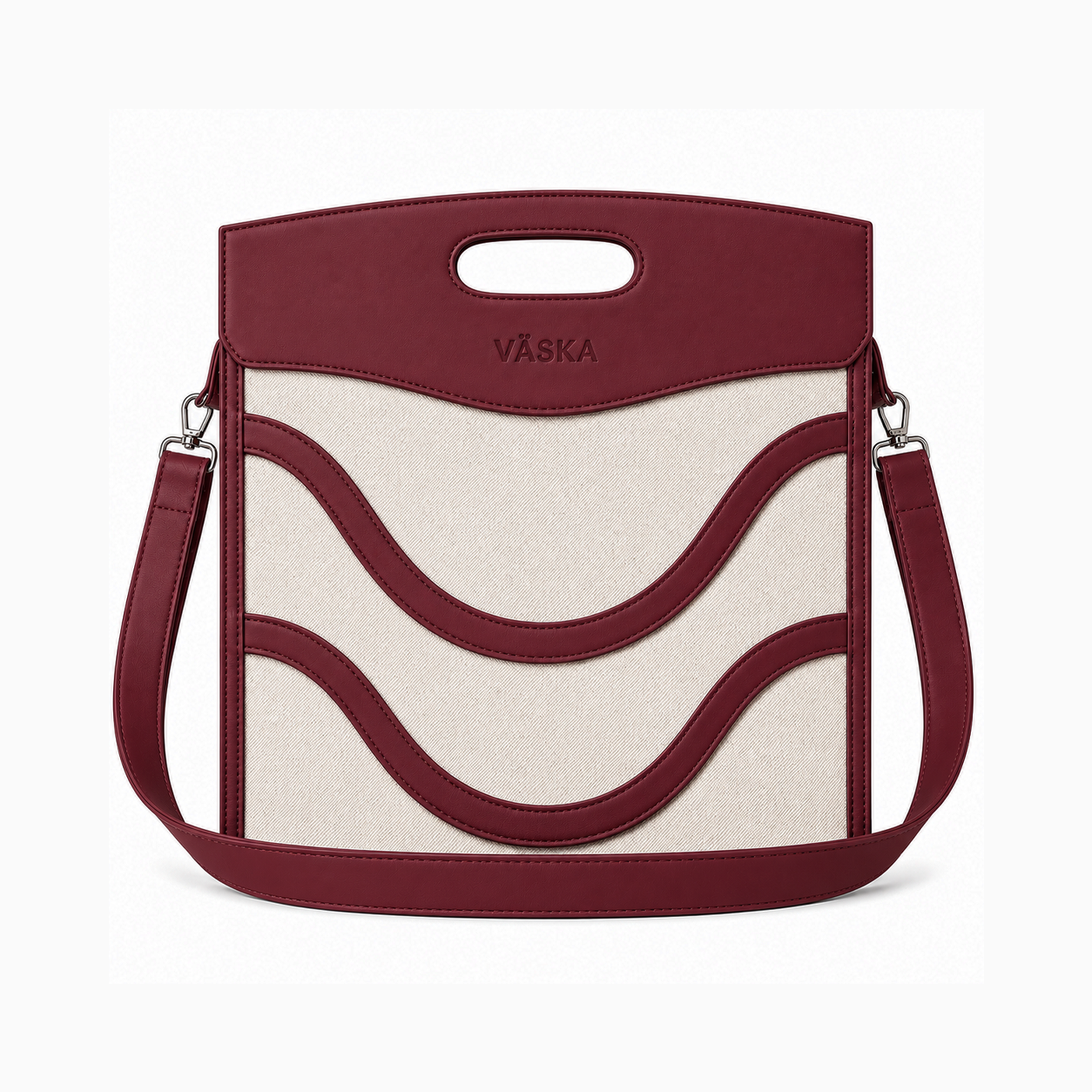 Ria Laptop Bag In Burgundy