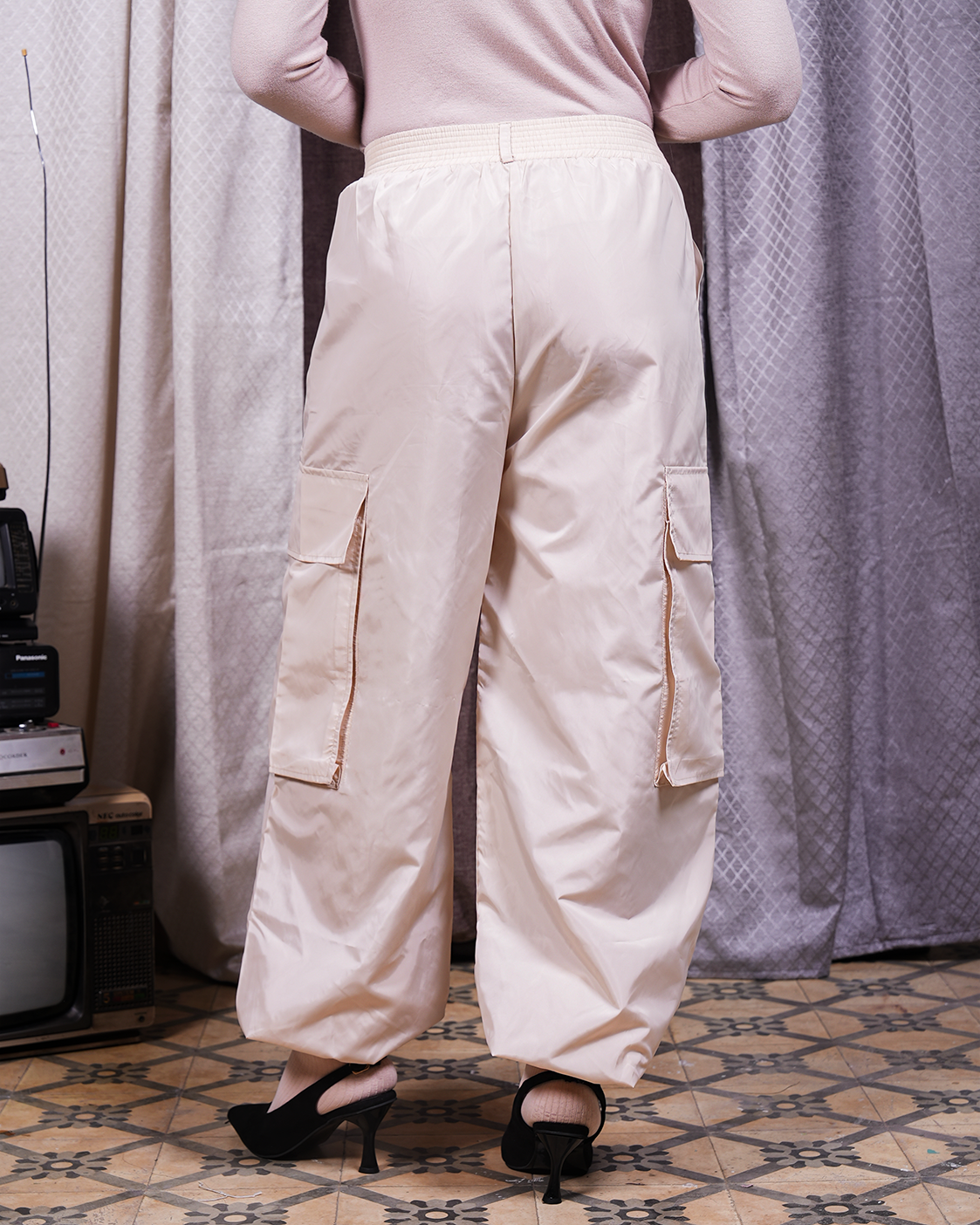 Cargo Pants – Sand Beige