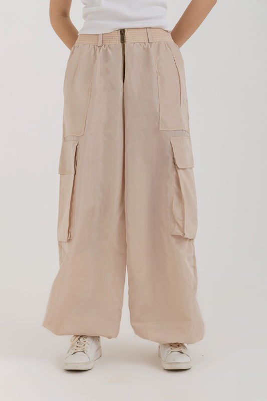 Cargo Pants – Sand Beige